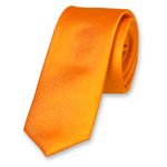 product_image_name-Generic-Cravate orange pour homme - Soie-1