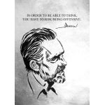 Jordan peterson offensive  Poster Chambre Haute Qualité
