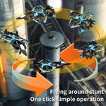 product_image_name-Generic-Avion de chasse radiocommandé K500 MAX 2,4 GHz, planeur acrobatique, vol en rotation à 360°, en mousse EPP avec LED, jouet pour enfants-2