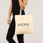 product_image_name-Generic-Tote bag volumetric word mom with flowers in the interest Unique, haute qualité-1