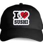 Casquette I LOVE SUSHI - restaurant Japonais snack lounge - japon four - 003