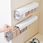 product_image_name-Generic-Boîte de rangement murale transparente à 6 compartiments, boîte de rangement multifonctionnelle sans perforation, chaussettes, sous-vêtements, cravates-2