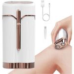 product_image_name-Generic-Épilateur électrique indolore pour le visage et corps, Rasoir rechargeable pour femmes-2