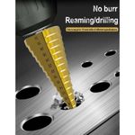 product_image_name-Generic-Lot de 3 mèches étagées HSS 4-12mm, 4-20mm & 4-32mm, Forets coniques pour bois  HSS مجموعة مثقاب مركزي-4