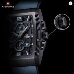 product_image_name-Naviforce-ساعة موضة سوار يد مجوفة بأطار كبير مضيئة مقاومة للماء رياضية أنالوج كوارتز الأعمال ساعات للرجال بسوار سيليكون ساعة رسمية-4