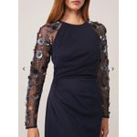 Generic Robe bleu classe chic de soirée - image 3