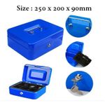 product_image_name-Generic-Coffre-fort en métal - Caisse portable pour Monnaie & Bijoux, Stockage Sécurisé Avec Tiroir à Monnaie-1