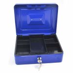 product_image_name-Generic-Coffre-fort en métal - Caisse portable pour Monnaie & Bijoux, Stockage Sécurisé Avec Tiroir à Monnaie-6