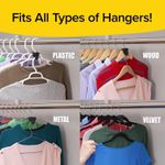 product_image_name-Generic-خطافات تعليق اصلية مثلثات الفضاء من روبي سبيس تراينجلز، خطافات تعليق فائقة الجودة بمساحة خزانة ثلاثية، عبوة اقتصادية من 18 قطعة، اسود، 2 انش (عبوة من قطعة واحدة)-4