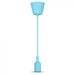 product_image_name-V-TAC-Douille Suspension BLEU E27-1