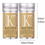 product_image_name-Generic-2 pieces Bâton De Cire Coiffante Pour Cheveux ,Wax Stick Pour Perruques Et Baby Hair-2