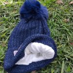 product_image_name-Generic-Bonnets en fourrure épaisse avec pompon pour fille-2