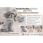 product_image_name-Generic-Hoodie en Polaire pour Chien – Sweat à Capuche avec Oreilles de Lapin-1