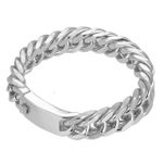 Bracelet argenté en Alliage d'aluminium de qualité pour hommes et femmes