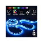 product_image_name-Generic-Ruban LED Étanche 5M RGB Multicolore avec Télécommande sans Fil-1