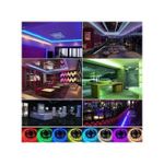 product_image_name-Generic-Ruban LED Étanche 5M RGB Multicolore avec Télécommande sans Fil-6