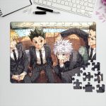 product_image_name-Generic-Puzzle Hunter X Hunter Gon Killua Kurapika Leorio Anime Style 2 - Game & Toy For kids And Adults 88Pcs-1