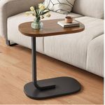 Generic Table d'appoint en forme de C, table basse mobile, petite table de canapé - image 3