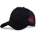 product_image_name-Generic-Casquettes de baseball unisexes brodées en forme de tête de tigre, chapeaux d'extérieur décontractés et réglables, chapeau de protection solaire pour le printemps et l'automne-1