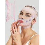 product_image_name-Generic-Bande Faciale Amincissante V-Line – Sangle Élastique et Respirante pour Remodelage de la Mâchoire, Masque de Sommeil Confortable-1