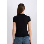 product_image_name-Defacto-Slim Fit Half Turtleneck Short Sleeve T-Shirt-6