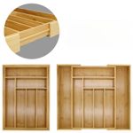 product_image_name-Generic-منظم درج قابل للتوسيع مصنوع من الخيزران لأدوات المائدة-4