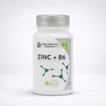 Mgd Gélules de Zinc et Vitamine B6 pour Soutien Immunitaire et Métabolisme Énergétique - Oligo-éléments Essentiels, 60 Gélules