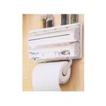 product_image_name-Generic-Distributeur Mural 3-en-1 pour Cuisine – Support en Aluminium pour Papier, Film Alimentaire et Aluminium-1