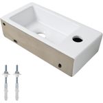 product_image_name-Generic-حوض غسيل يدوي سيراميك معلق مستطيل باللون الأبيض للحمام والمرحاض-1