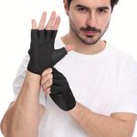 product_image_name-Generic-Gants de Sport Demi-Doigts Respirants Unisexe – Prise Antidérapante pour Fitness, Musculation, Haltérophilie et Entraînement en Salle ou en Extérieur-5