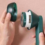 product_image_name-Generic-Éliminateur de Peluches Portable, Rasoir à Peluches Électrique Rechargeable, pour Enlever les Bouloches des Vêtements, Vert-5