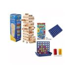 product_image_name-Generic-Pack 2 jeux d’intelligence : Jenga 54 pcs et Bingo Puissance 4-1