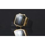 product_image_name-Casio-Vintage - A168WEGB1BDF- Bracelet noir en acer inoxydable - Electro-luminescent backlight-6