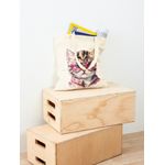 product_image_name-Generic-Cat Wearing Glasses - Tote Bag Sac-3