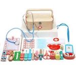 product_image_name-Generic-Docteur. Enfant Médecin Jouet en Bois avec Stéthoscope et autre-2