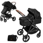 product_image_name-Kidilo-عربة أطفال قابلة للانعكاس 2 في 1 قابلة للاستخدام منذ الولادة-1