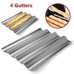 product_image_name-Generic-Plaque de Cuisson Perforée – Moule à 4 Baguettes de Pain-2