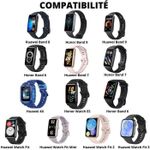 product_image_name-Generic-Chargeur compatible avec Huawei Band 10 9 8 7 6, pour Watch Fit, Fit 2, 3, Mini, 4X, Honor ES Smart Watch, câble de charge USB Type-C , Fit/Fit 2/Fit ES/Band charger Cable recharge Magnétique / Band6 Pro 2 1 7, 6,-6