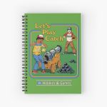 Let's Play Catch Spiral Notebook Bloc note