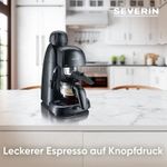 product_image_name-Severin-KA 5978 Machine à Expresso & Cappuccino – 3,5 Bars de Pression, 800 W, Buse Vapeur Intégrée pour Mousse de Lait, Jusqu’à 4 Tasses, Réservoir 350 ml, Qualité Allemande Compacte et Performante-4