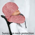 product_image_name-Generic-وسادة سفر مريحة مع غطاء متكامل - أحمر-3