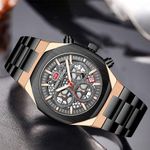 product_image_name-Benyar-Montre homme nouvelle collection Quartz Chronographe Bracelet Acier Inoxydable-2