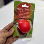 product_image_name-Generic-باروكة مهرج ملونة + أنف أحمر مطاطي مع بوق-7