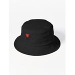 product_image_name-Generic-Chapeaux Bob noire Unisexe J'aime le Maroc ! T-shirt essentiel camel du désert de bonne qualité-1