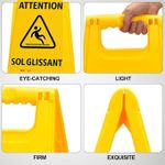 product_image_name-Generic-Panneau de Sécurité "Attention Sol Glissant" - Haute Visibilité & Pliable-2
