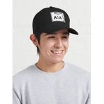 product_image_name-Generic-casquette personnalisée Panneau d'autoroute A1A de Floride, icône de la culture de la plage  casquette noire unique-3
