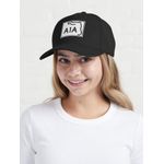 product_image_name-Generic-casquette personnalisée Panneau d'autoroute A1A de Floride, icône de la culture de la plage  casquette noire unique-4