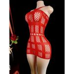 product_image_name-Generic-فستان شفاف وجذاب من الشبك، ملابس داخلية مثيرة برقبة مجوفة أنثوية وشبك ضيق-4