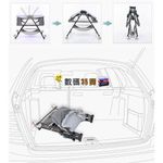 product_image_name-Generic-Lit Bébé Voyage Pliable, Berceau Portable avec Moustiquaire Intégrée, Lit Bébé Double Sens, Panier de Rangement, Lit Bébé Sécurisé et Confortable pour Voyage et Maison-8