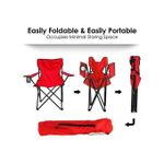 product_image_name-Generic-Chaise Pliante de Plage de Camping avec Porte Boisson-2